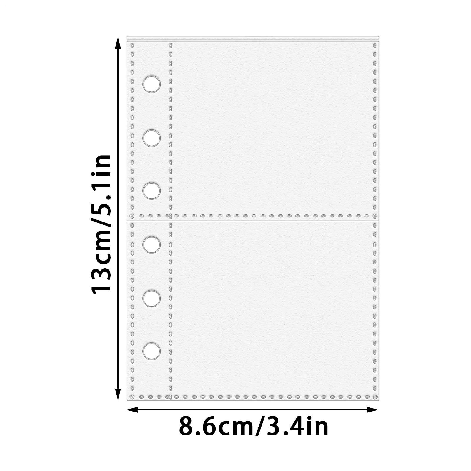 ミニ6リングリフィル Amazon.co.jp: 10パック A 7バインダーインサートポケット システム