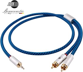 Amazon.co.jp: BOAACOUSTICドイツ AUX オーディオケーブル 標準3.5mm