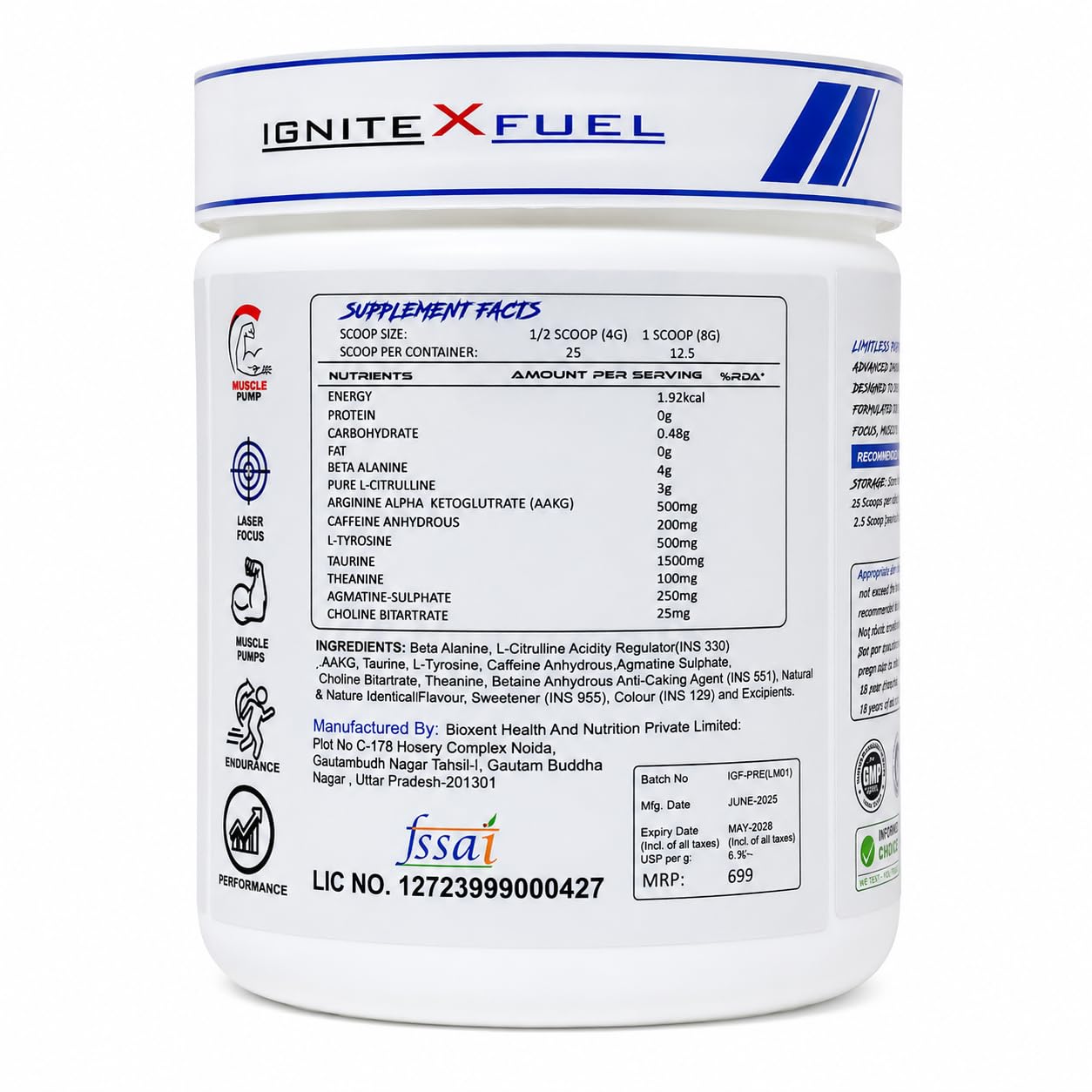 Limitless Pre Workout for Men & Women, 25 Servings — Amazon image 7