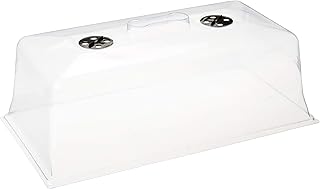 Hydro Crunch 7 inch Propagation Clear Plastic Tall Domes (10-Pack)