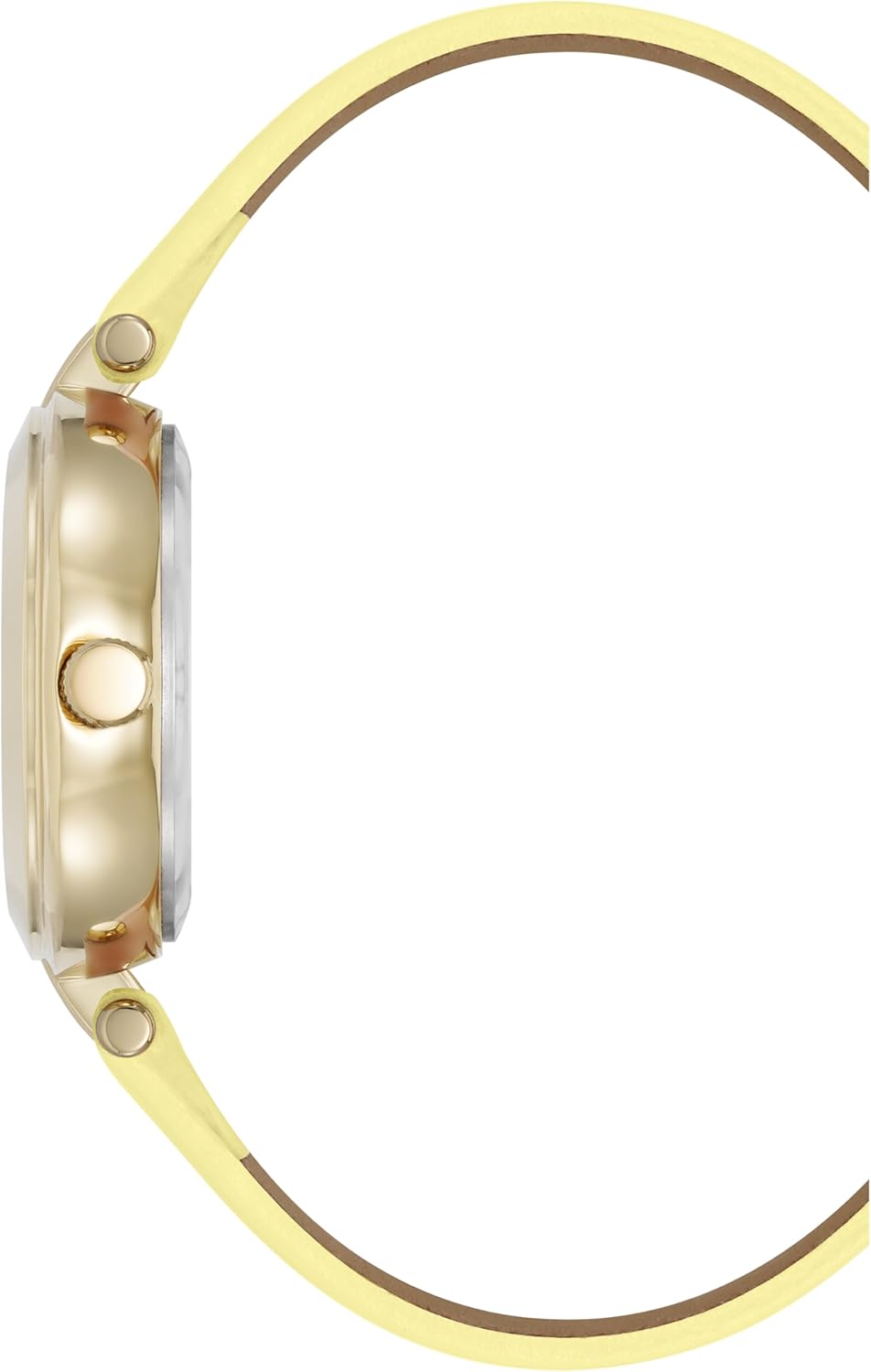 Anne Klein Women's Sustainable Leather Strap Watch, AK/5150