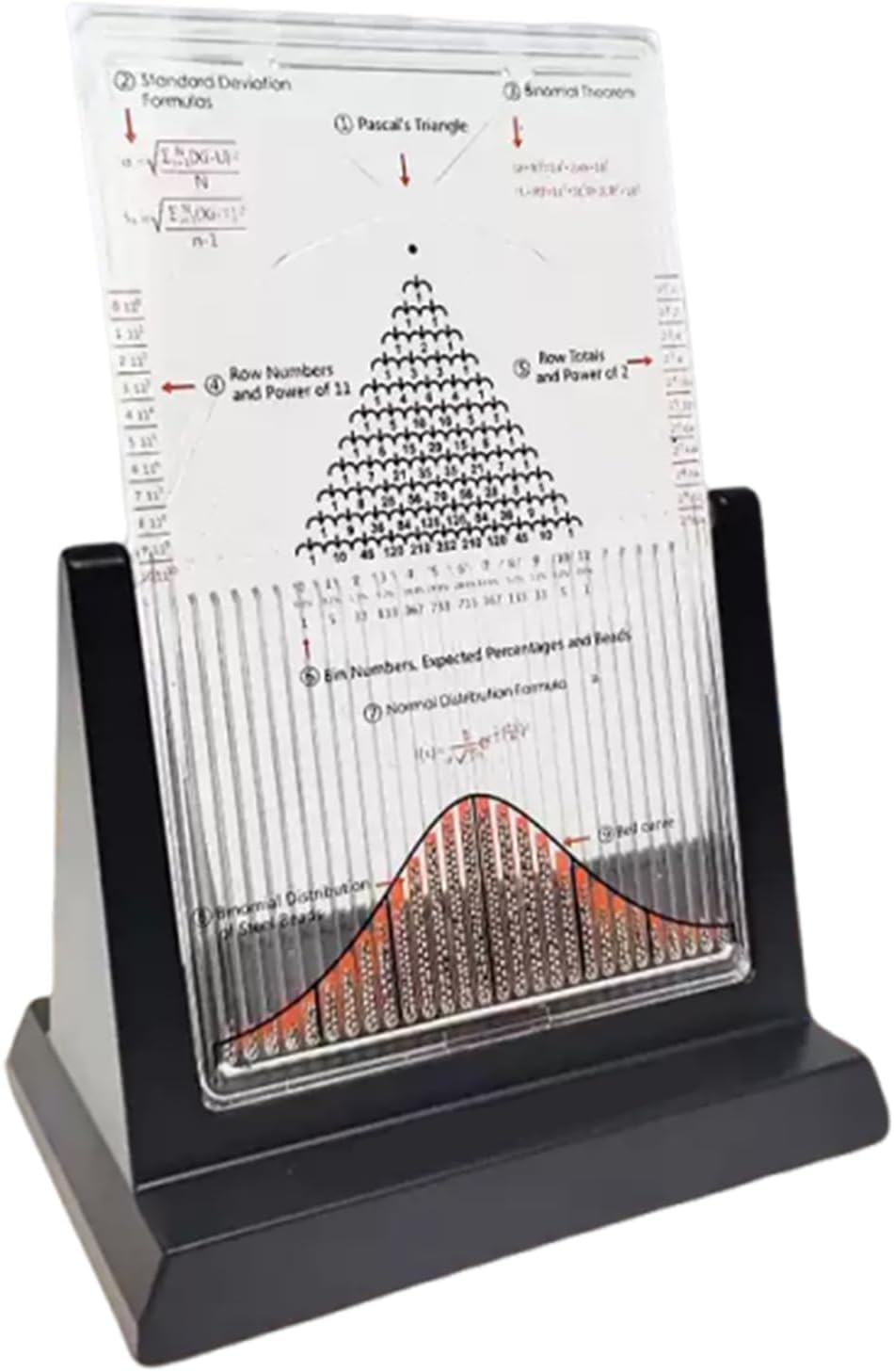 Giocattolo Da Scrivania Galton Board, Dalton Board/galton Board, Efficace Strumento Per Esperimenti Sulle Leggi Statistiche, Per Linsegnamento E La Dimostrazione In Laboratorio Di Fisica