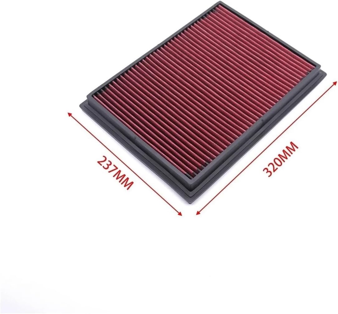 Replacement High Flow Air Intake Filter Fits for Washable Reusable