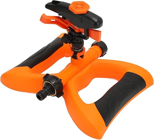 Miniatura 8 de EVTSCAN Aspersor de agua de jardín giratorio automático de 360 grados, gran área de cobertura, ángulo y distancia de pulverización ajustable G3/4,