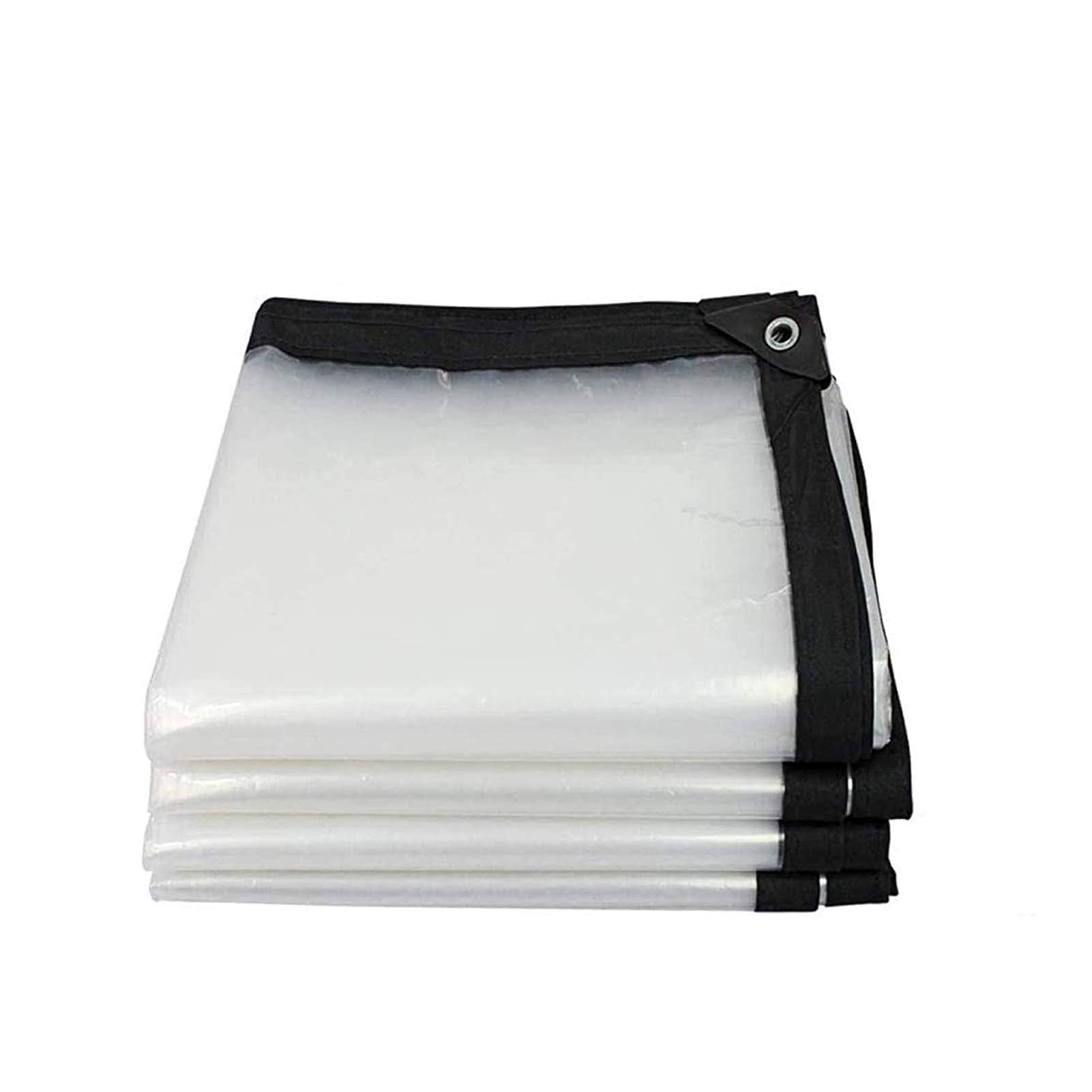 Cubierta de lona impermeable transparente de alta resistencia