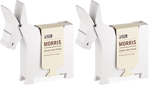 Miniatura 9 de Soporte para notas de la marca Monkey Business en forma de burro. Todos los mensajes del escritorio en un solo lugar, con el diseño en negro de
