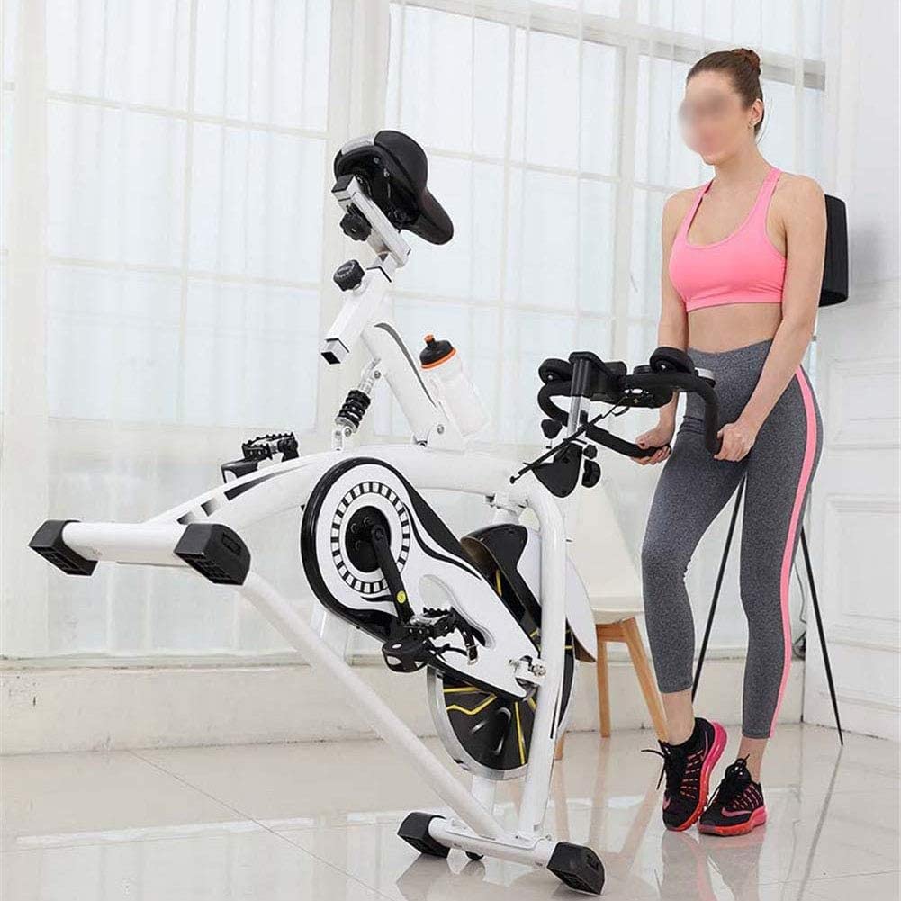 Amazon.co.jp: エクササイズバイク、折りたたみ自転車エルゴメーター