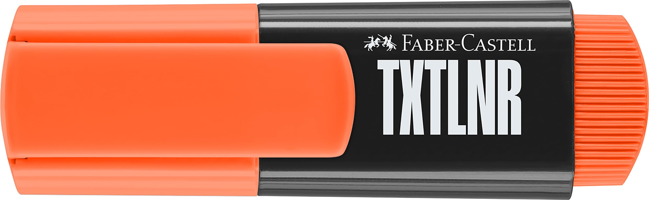 Faber-Castell - Textmarker Set TXTLNR, 60 Neon Marker | Kompakte Highlighter mit Keilspitze und 4 leuchtenden Neonfarben, Textmarker Mini für Kinder und Erwachsene