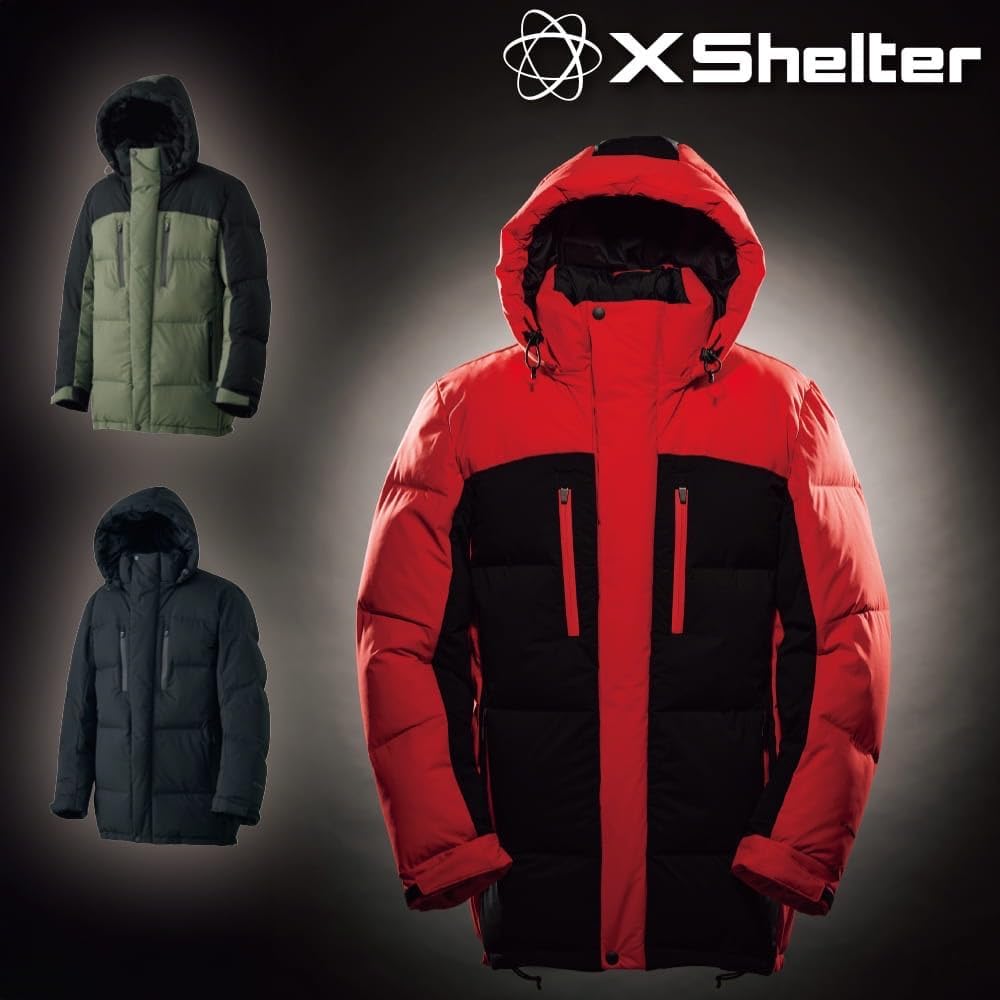 Amazon | 【TVで話題・ブラックM】ワークマン Xシェルター 断熱α