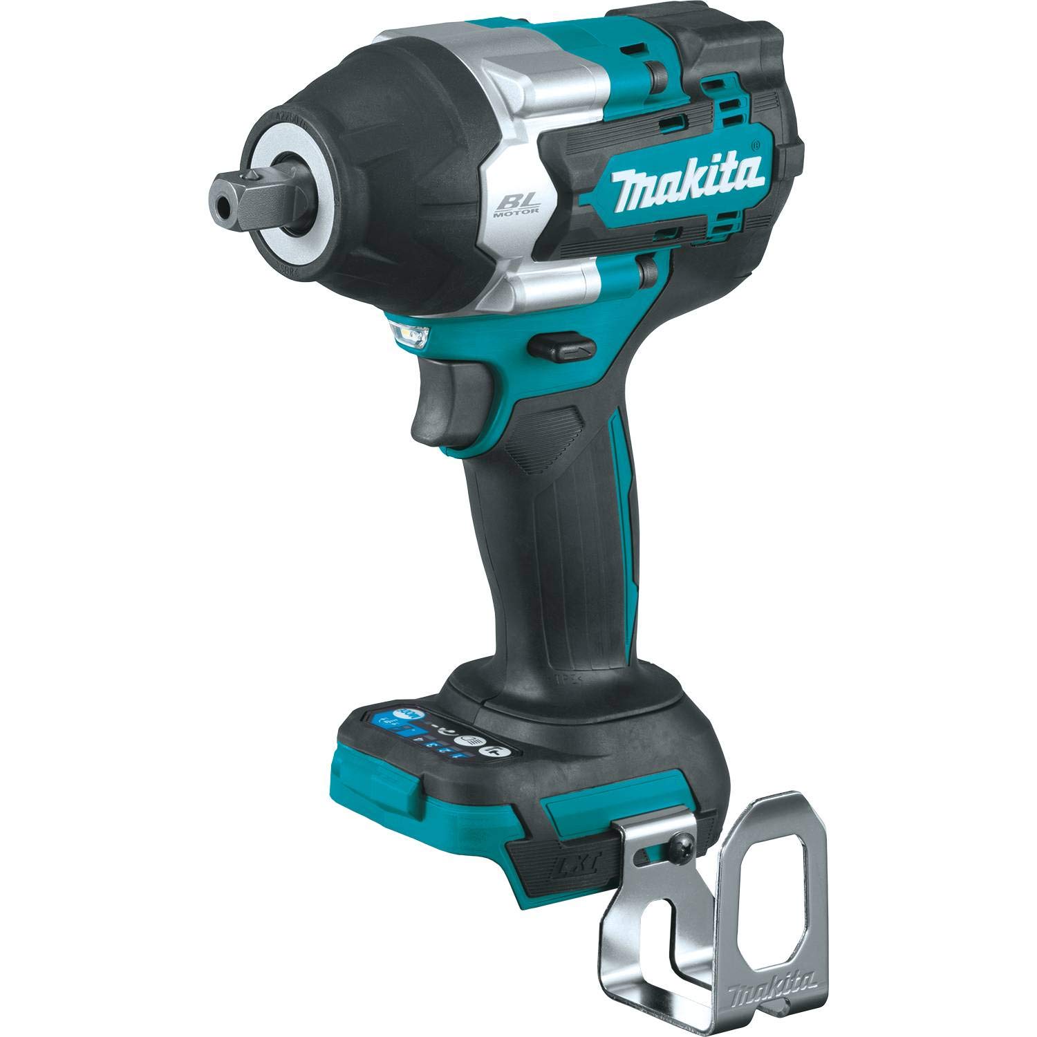 makita xwt18z 18v lxt lithium-ion brushless cordless 4-speed mid-torque 1234 sq drive impact wrench wdetent anvil tool only