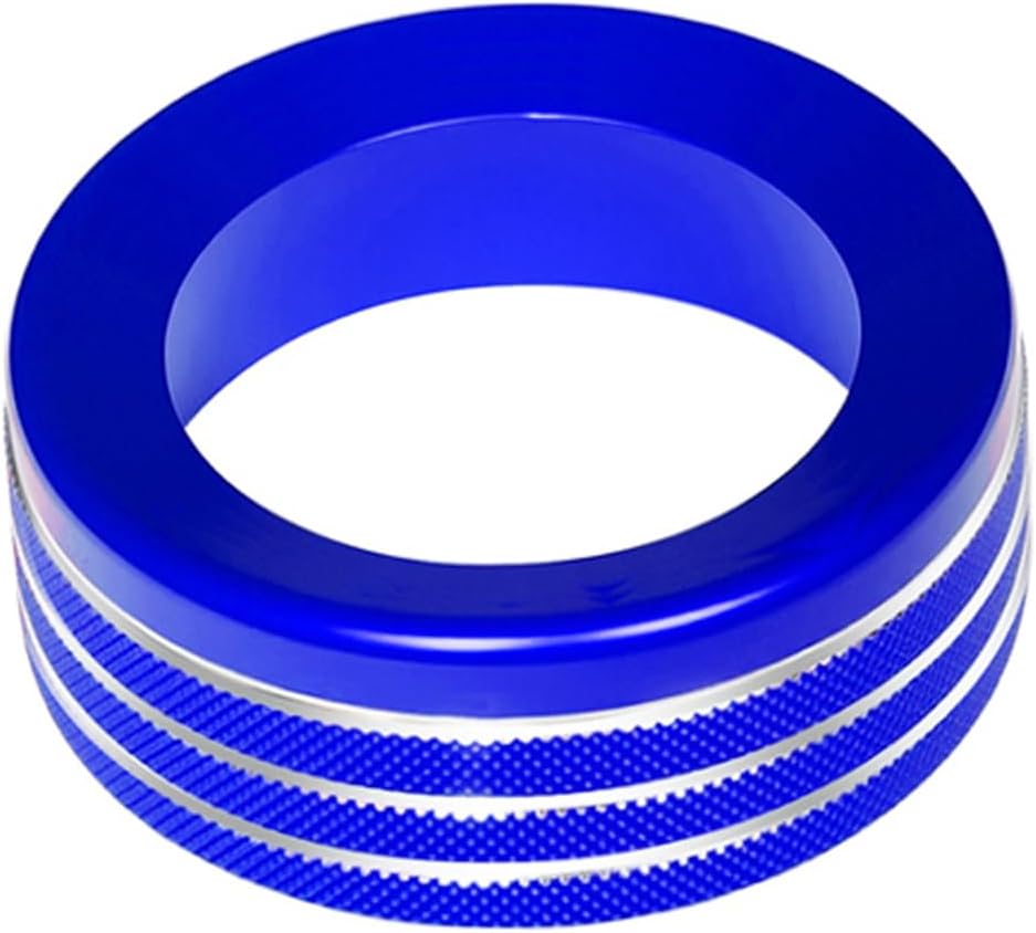 4WD Knob Cover for Chevy Colorado 2024 2025 2026 Interior Accessories Gear Shift Four-Wheel Drive Switch Cover Center Console Aluminum Ring Decor (Blue, 4WD Models) image 2