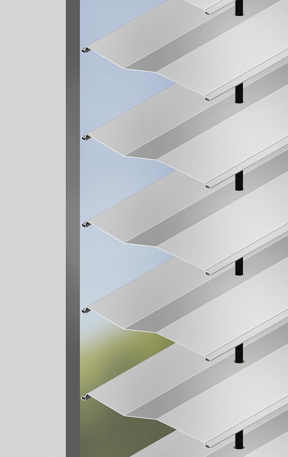 Gardena Cleansystem Blind Brush: Cleaning Brush for C or Z slats, Easy Cleaning of slatted and louvre shutters, swivelling Brush Head, with Water Connection, Convenient Lock (18850-20)