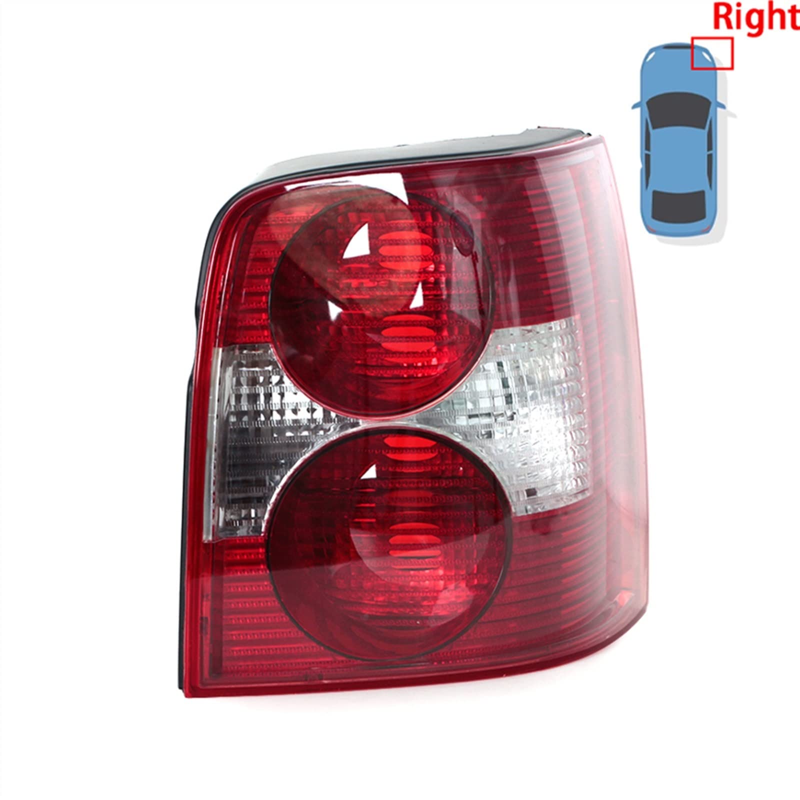 Generico Auto Posteriore Fanale Luci Di Arresto Lampada Parcheggio Senza Lampadine Per Passat B5 2000 2001 2002 2003 2004(Right)