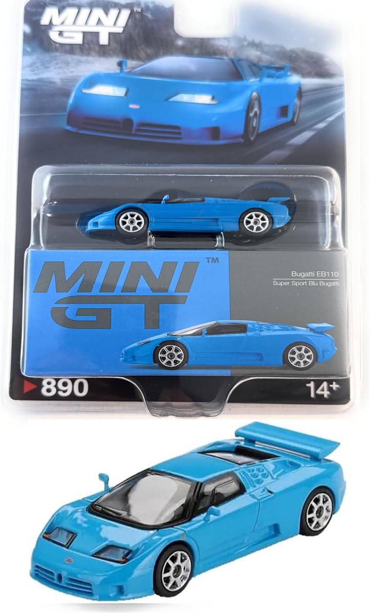 Amazon.com: Diecast Model Car Compatible for Mini GT 1:64 Bugatti