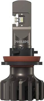 Philips Ultinon Pro9100 LED car foglight bulb (H8/H11/H16), +350%, 5.800K, set of 2