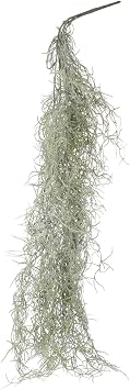 ULTECHNOVO 36 Inch Faux Hanging Moss Decor for Indoor Potted Plants Artificial Dried Moss for Fairy Garden Terrarium Craft Home Decoration