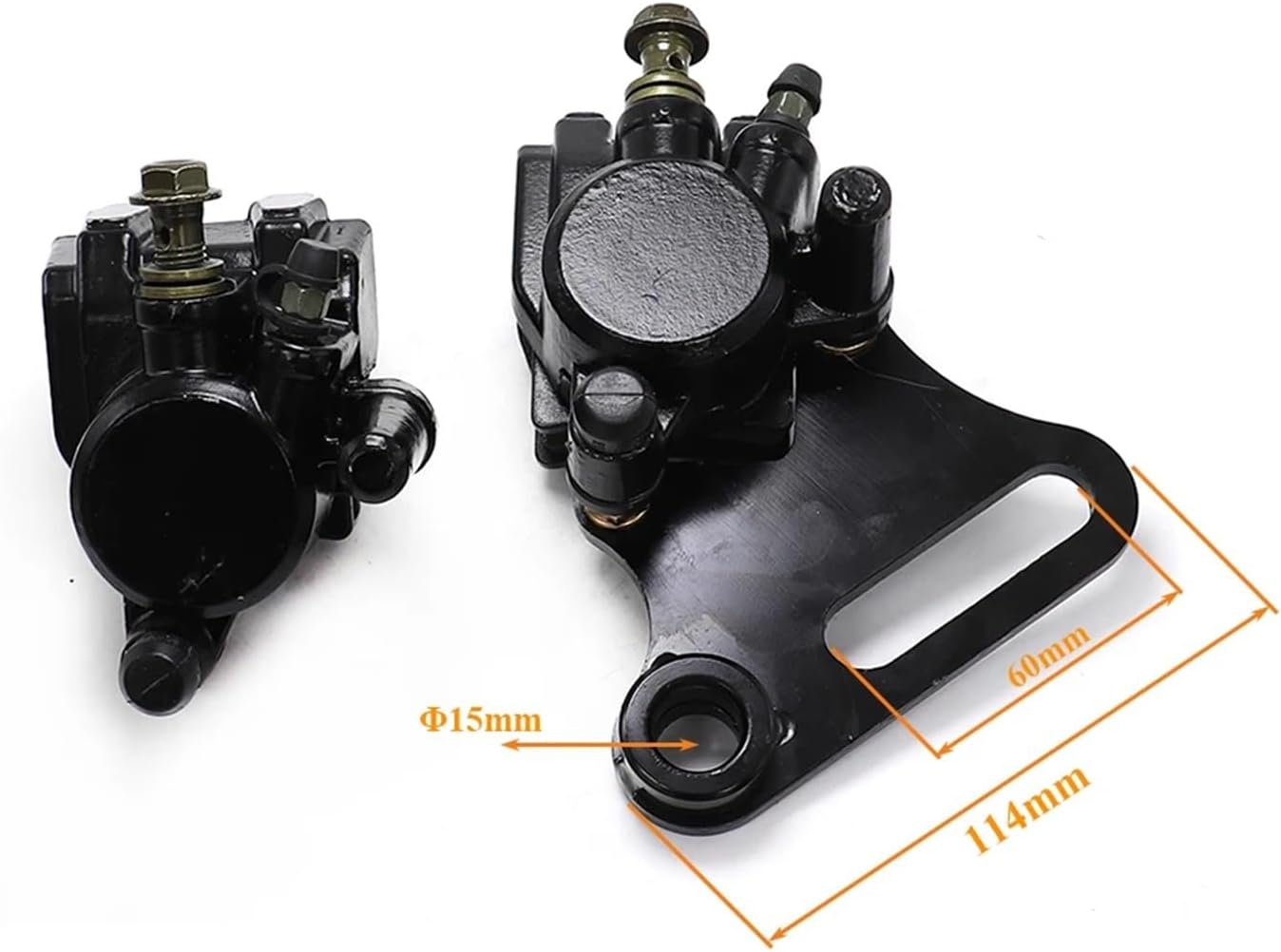 Good Rear Hydraulic Brake Caliper Compatible With BSE 110cc 125cc 140cc PIT PO Dirt Bike - Lightweight & Durable Metal Design(Only Brake Cailer)