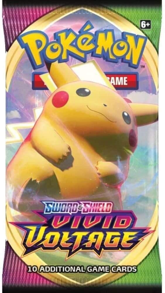 Amazon.com: Pokemon Sword & Shield Vivid Voltage Booster Box
