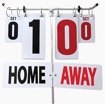 BuyBocceBalls Listing - Har-Tru Tennis, Bocce, Golf Court Accessories - Score Keeping - Professional Tennis Scorekeeper - Exterior Grade styrene Cards 139-298