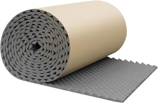 Noise Reduction Panels Soundproof Sound Absorbing, High Density Self-adhesive Sound Insulation Foam, Fire Water Resistant Acoustic Foam Cancelling Reduction Dampening Pad For Home Studio Apartment Car