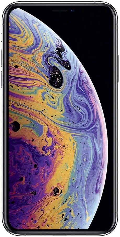 Apple iPhone XS Max, 64GB - Silver (Renewed)