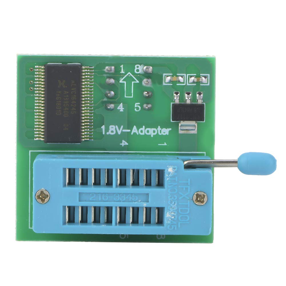 SEAFRONT Scheda di Conversione Adattatore 1,8 V Programmatore Flash SPI per Winbond W25 MX25 CH341 TL866CS