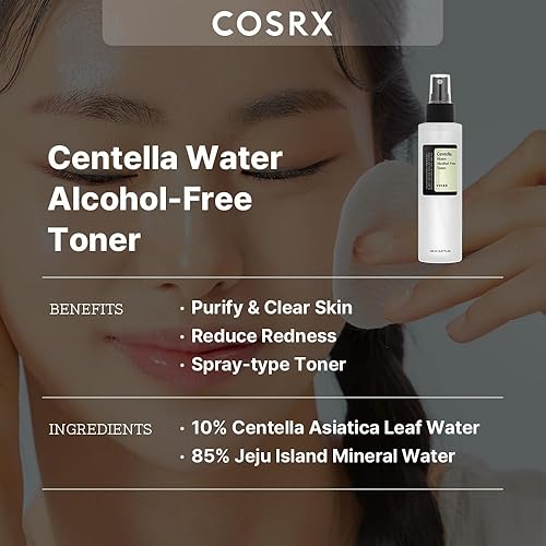 Miniatura 2 de COSRX Centella - Tóner sin alcohol de agua 51fl oz  507 onzas líquidas  Centella Asiatica para calmar  Cuidado de la piel coreano vegano libre de
