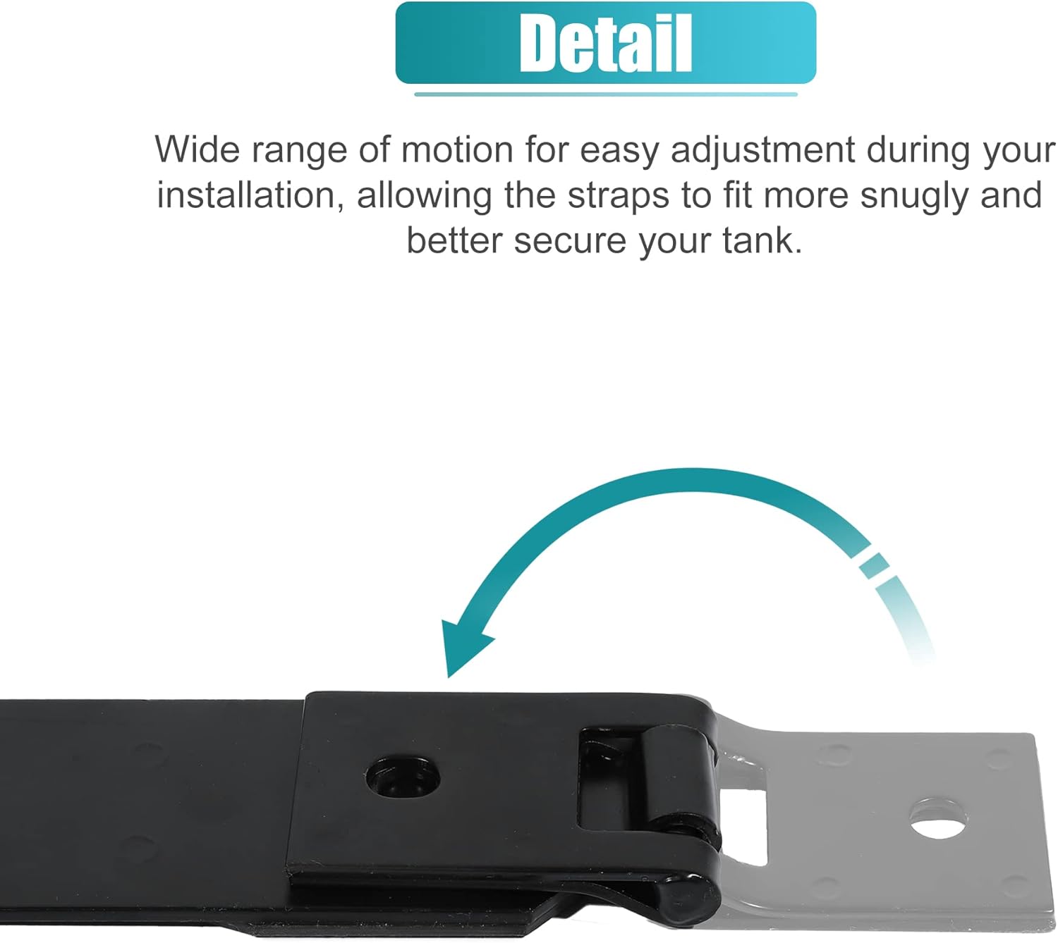 X AUTOHAUX Fuel Tank Support Strap for Ford F-250 Super Duty 1999-2010 for Ford F-350 Super Duty 1999-2007 Fuel Tank Strap Assembly Replace YC3Z-9054-DA F81Z-9054-AA YC3Z9054DA F81Z9054AA