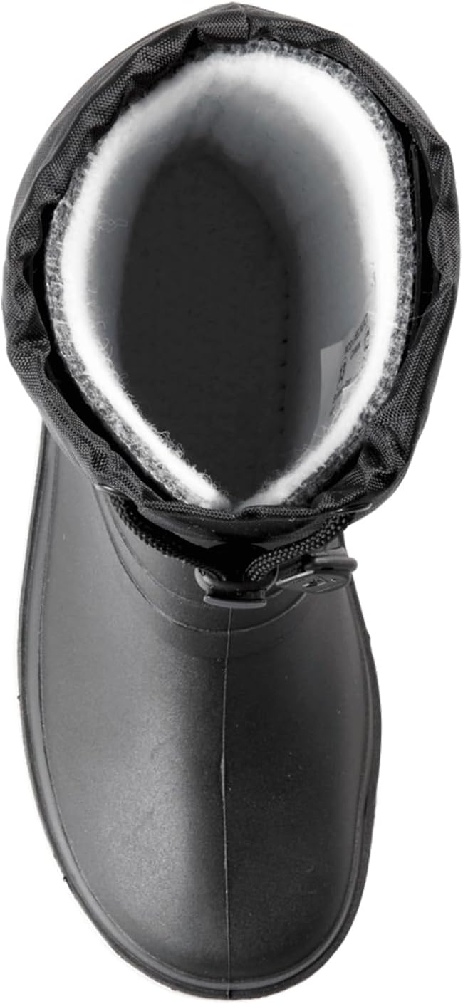 Baffin Unisex Kids' ICE CASTLE Waterproof Insulated Multi-Layer Winter Snow Boots, Polar Rubber Base & Moisture-Wicking Liner