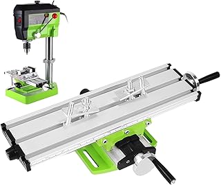 Milling Working Cross Table,Adjustable XY Axis Accurate Machine | Compound Drilling Slide Table - for Routing Cutting Woodworking Metalworking Welding Fabrication Carving