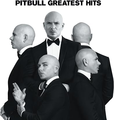 Greatest Hits (Vinil Azul) por Pitbull, capa do álbum