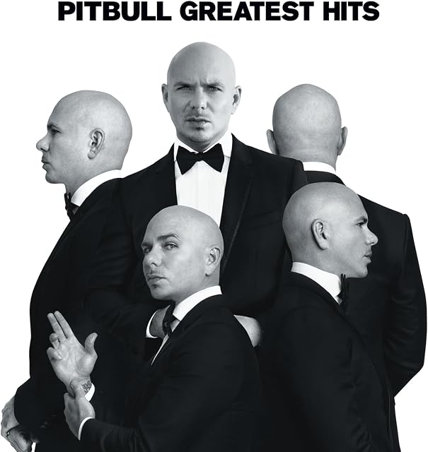 Greatest Hits (Vinil Azul) por Pitbull, capa do álbum