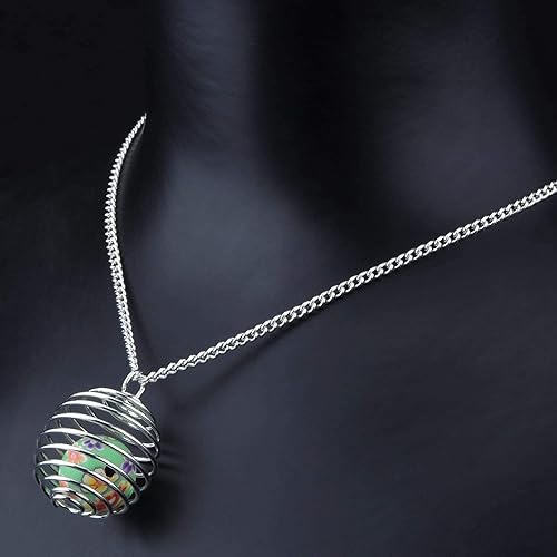 Miniatura 3 de Outus Paquete de 12 collares de cadena chapados en plata con cierre de langosta para suministros de fabricación de joyas, 24 pulg., Plata chapado