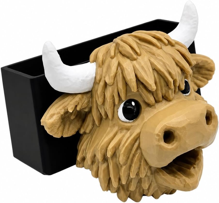 Highland Cow Sponge Holder