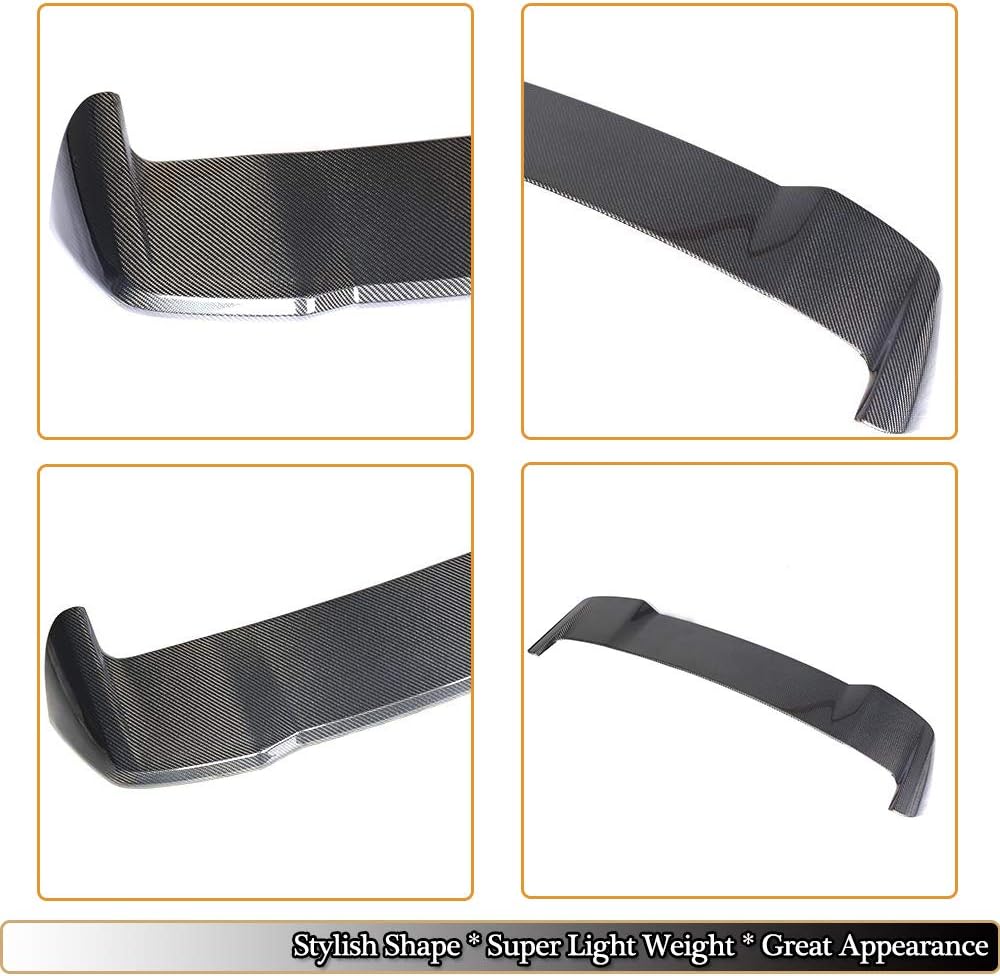Rear Spoiler fits for BMW X3 G01 xDrive20i xDrive30i M40i Sport Utility 4Door Non-X3M 2018-2021 Customized Carbon Fiber CF Roof Window Top Wing Lip