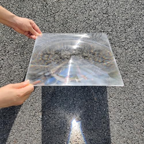 Comparison: Best Oven 600Mm 3 Fresnel Lens Large, 300x300mm, Focal Length 600mm, Acrylic Lens (not Glass), Olar Death ray for Physics Classroom, Magnifiying Sheet Fire Starter for Solar Heating, Solar Oven. (Focal Length 600mm)