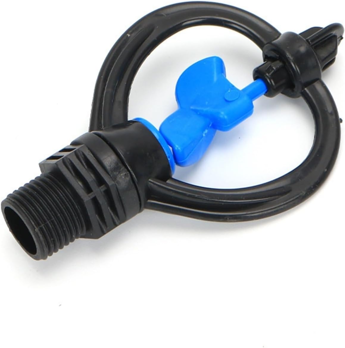 Garden Lawn Rotating Sprinkler 360 Degree Automatic Rotating Agriculture Lawn Watering Irrigation Nozzles with 1/2" 3/4" Male (Color : F)