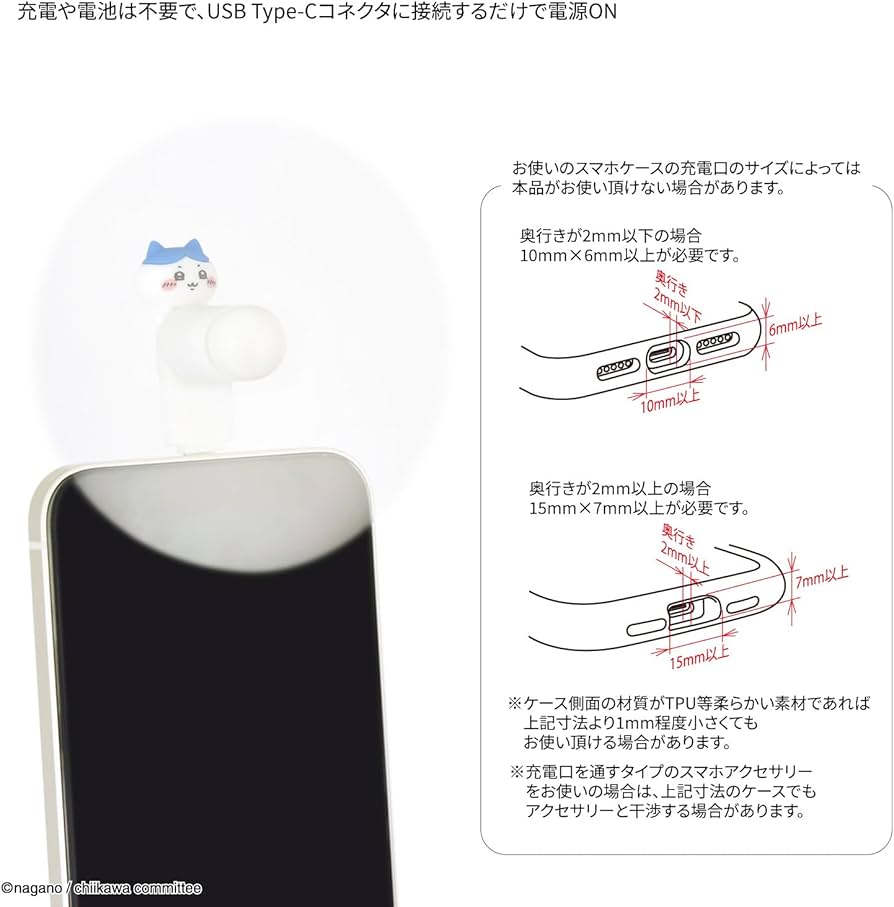 Amazon.co.jp: グルマンディーズ ちいかわ コネクタ付き ミニクール