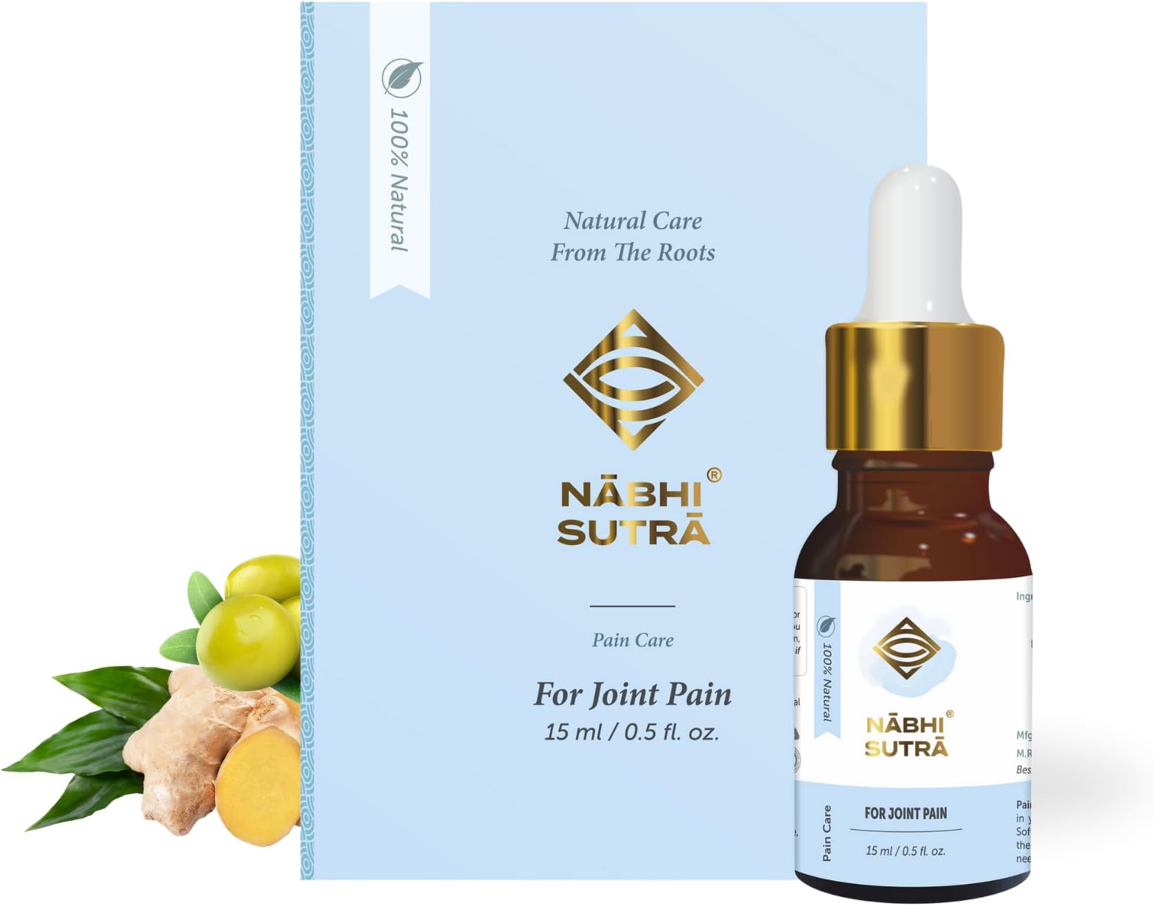Nabhi Sutra Ayurvedic Joint Pain Relief Oil for Joint, Back