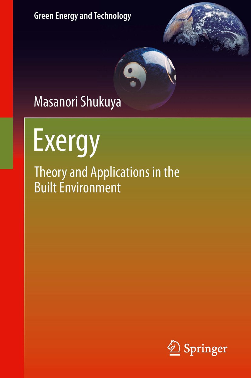 Livre Exergy: Theory and Applications in the Built Environment