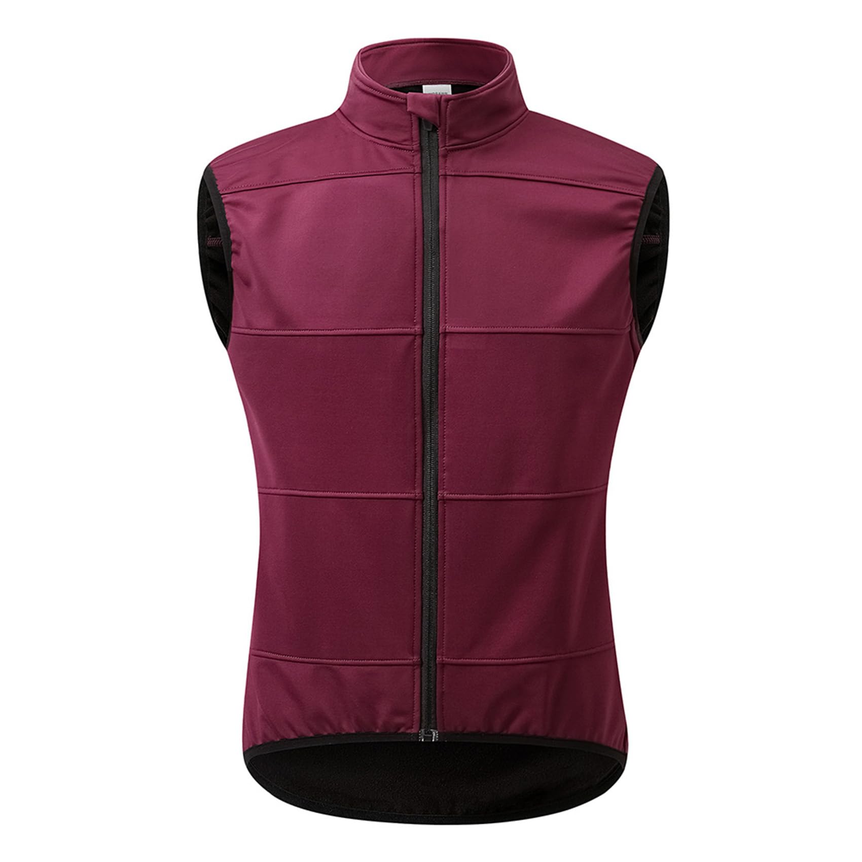 Chaquetas de ciclismo sin mangas de polar para hombre chaleco ciclismo chaleco térmico de otoño invierno ropa para andar en bicicleta y correr camiseta reflectante