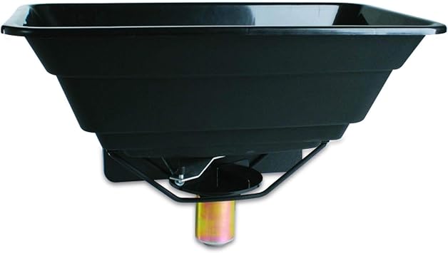 Moultrie ATV Food Plot 50 lbs. Capacity Spreader with Hopper Cover to Protect Seed/Fertilizer, Multicolor