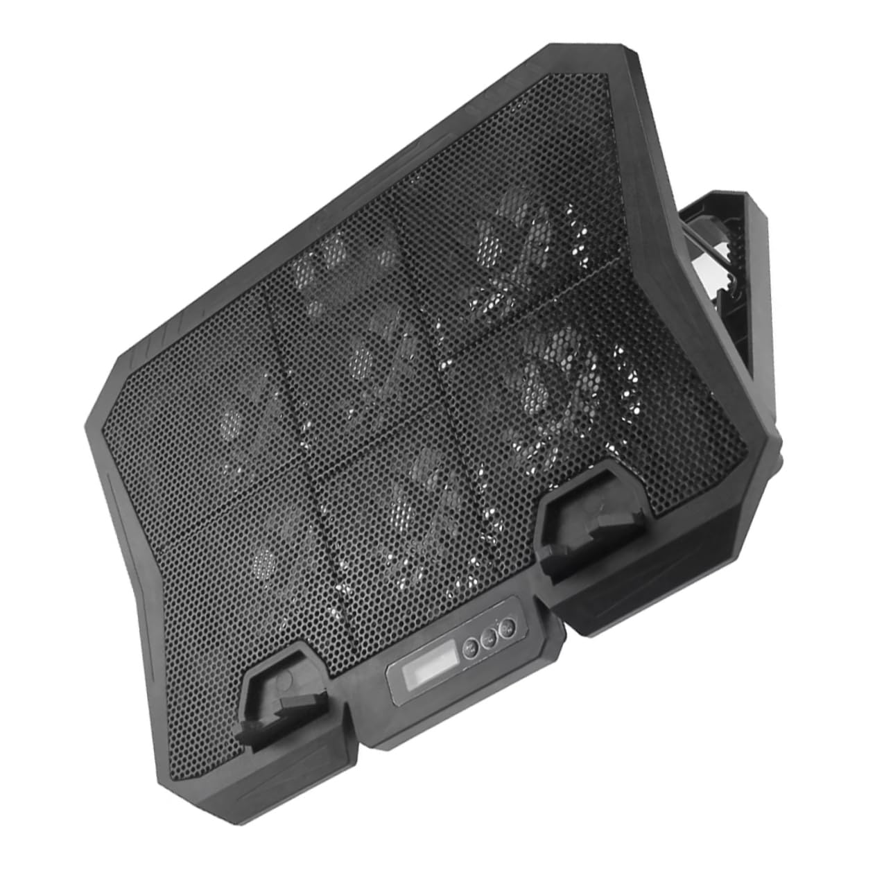 Almohadilla de Enfriamiento para Computadora Portátil 15.6 Pulgadas Abs | Soporte para Portátil Ventilador de Refrigeración, Negro, 5v 2.1w, Decoracion Verano