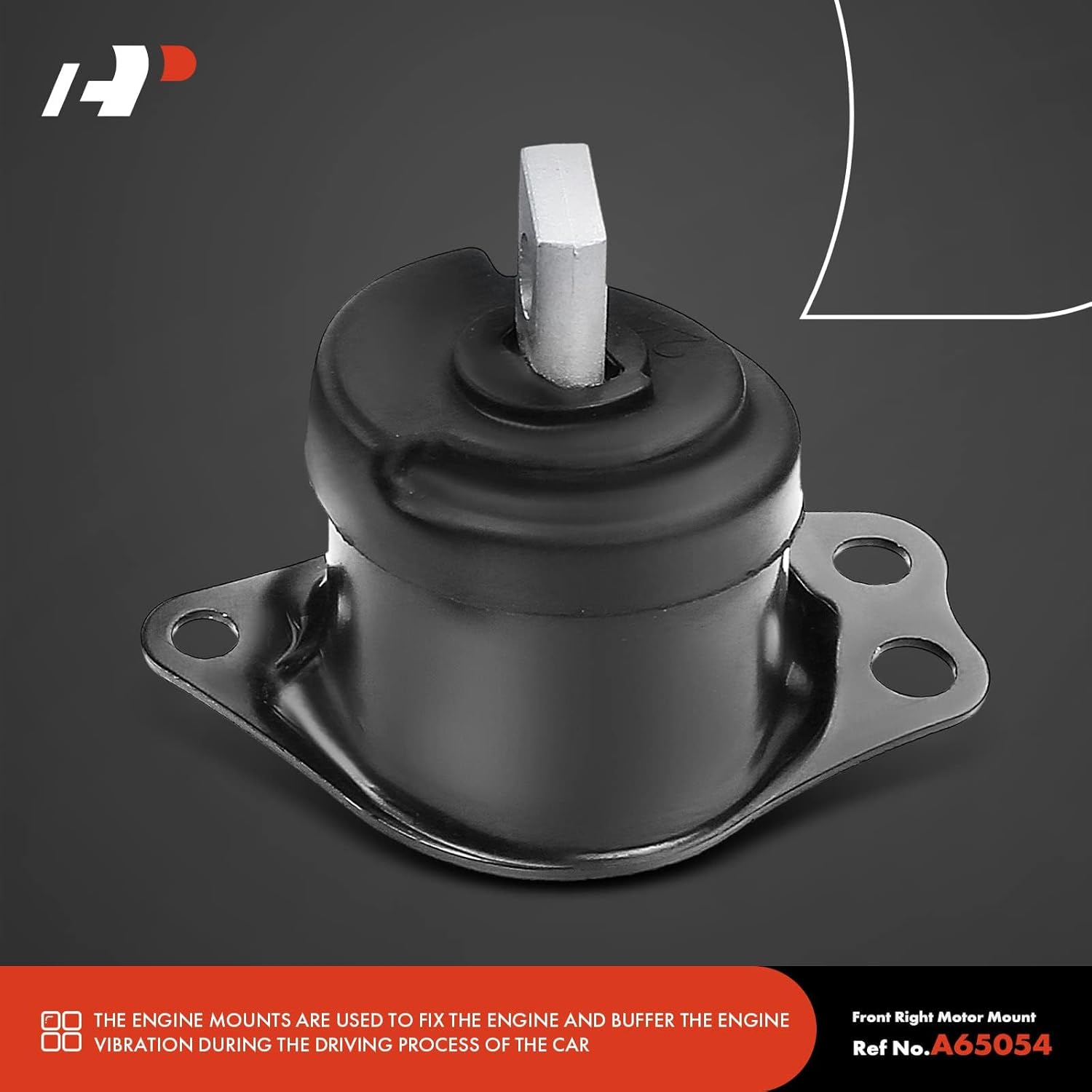 A-Premium 5PCS Engine Motor Mount and Transmission Mount Set Compatible with Honda Accord 2013 2014 2015 2016 2017 L4 2.4L, Automatic CVT Transmission, Replace# 50820TZ4305, 50810T2FA01