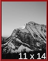 Vista 202 de Frame It Easy Marco de metal rojo de 24 x 36 pulgadas (Hanover)