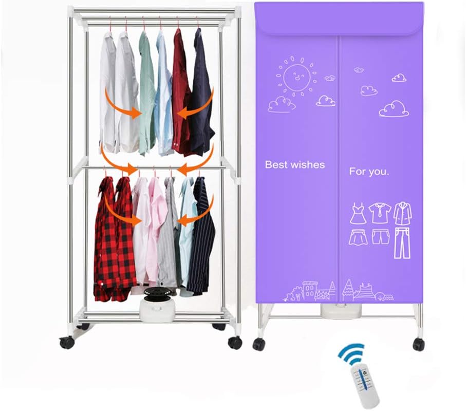 WHYTT Disinfection lamp UV machine ABS fireproof material, tumble dryer 1000W large capacity 15kg energy saving warm air drying disinfection and sterilization for the hotel house