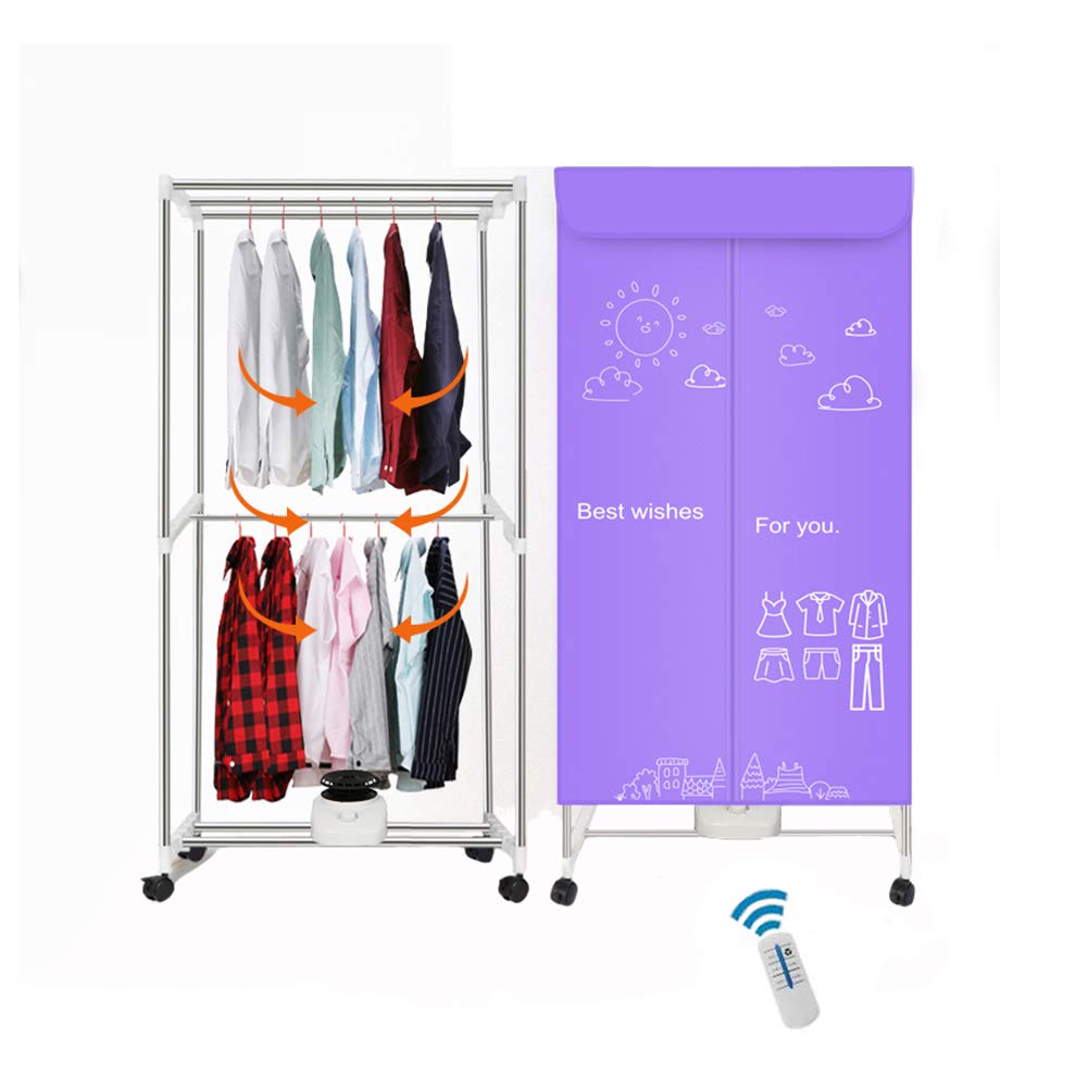 WHYTT Disinfection lamp UV machine ABS fireproof material, tumble dryer 1000W large capacity 15kg energy saving warm air drying disinfection and sterilization for the hotel house