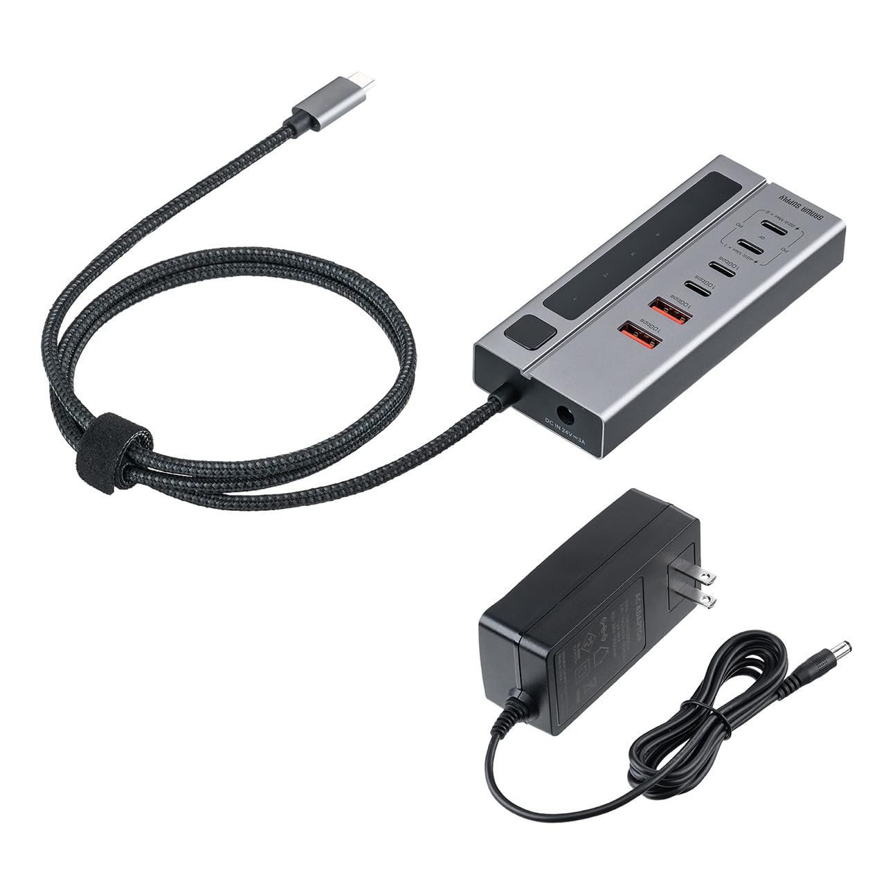 Amazon | サンワダイレクト USBハブ USB-C 接続 4ポート USBC×2/ USB-A