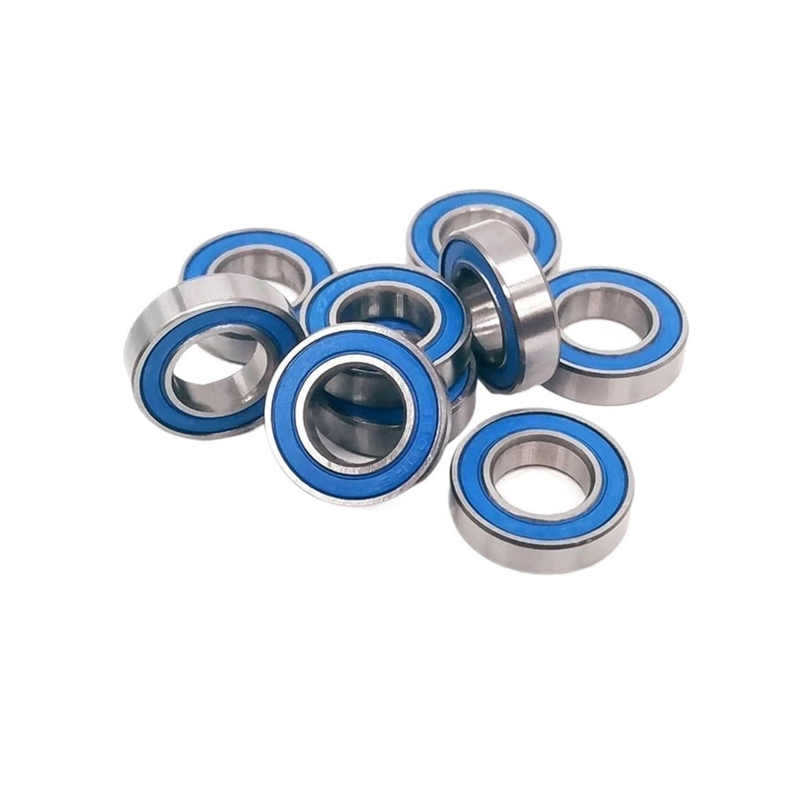 2PCS 6800 Lager 2PCS 10x19x5 mm ABEC-7 6800 2 Kugellager 6800-2 Blaue Dichtung - Dichtungssatz-Sortiment