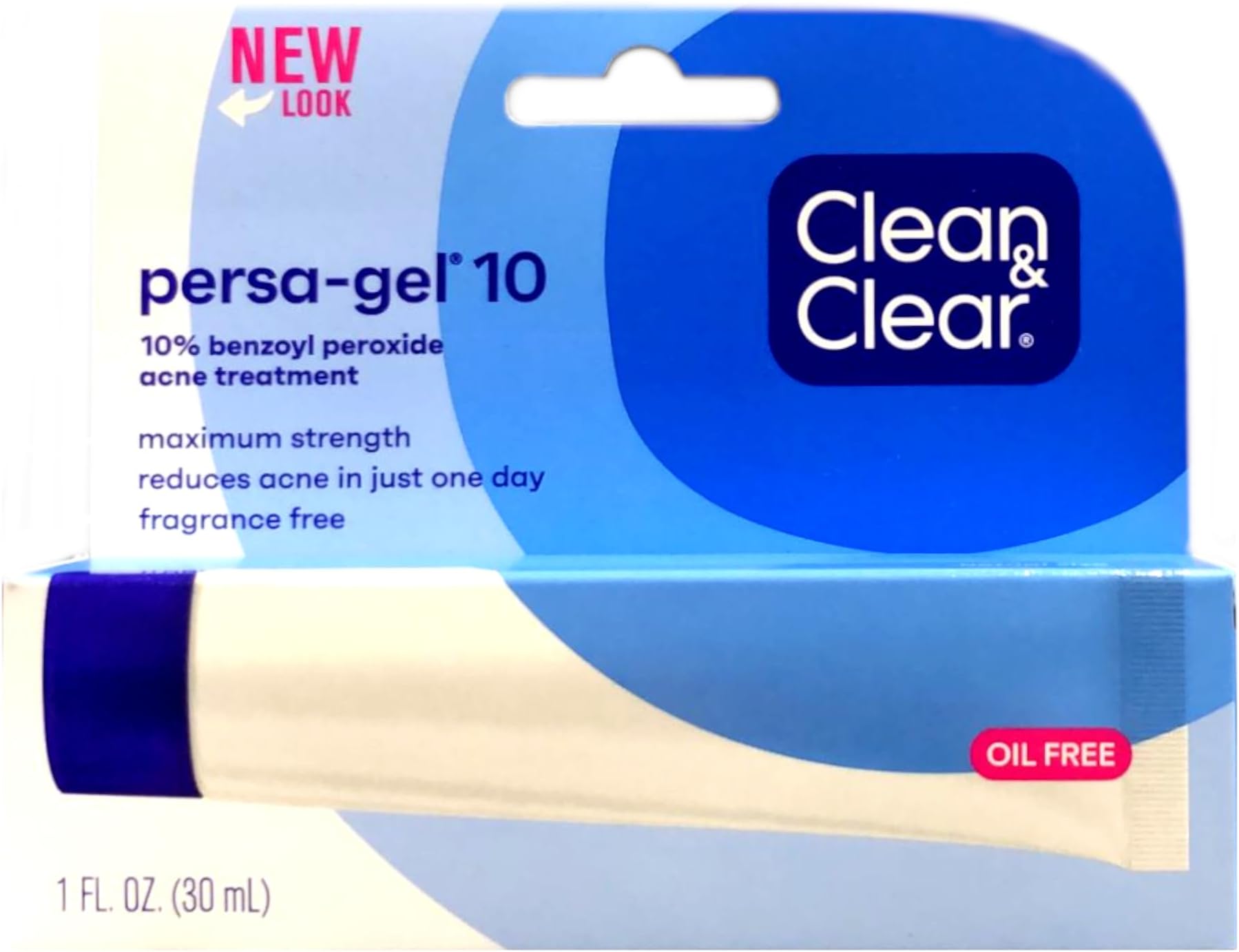 Clean & Clear J&J Acne Tr M/S Maximum Strength Persa-Gel 10 (1z)